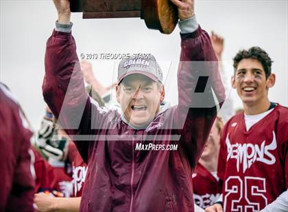 Thumbnail 2 in Cheyenne Mountain vs. Golden (CHSAA 4A Final) photogallery.