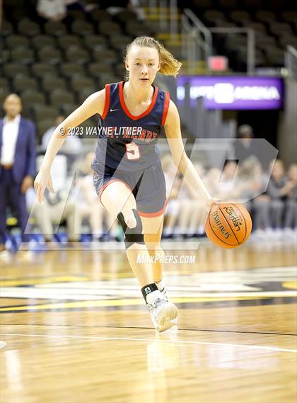 Thumbnail 2 in St. Henry vs Notre Dame (2023 9th Region Girls Basketball Tournament) photogallery.