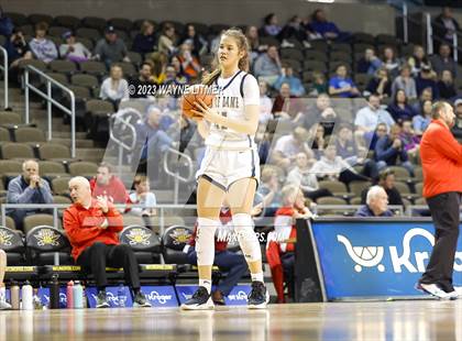 Thumbnail 3 in St. Henry vs Notre Dame (2023 9th Region Girls Basketball Tournament) photogallery.