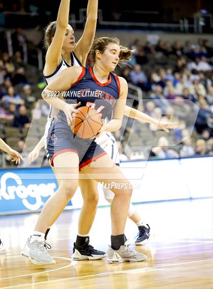 Thumbnail 2 in St. Henry vs Notre Dame (2023 9th Region Girls Basketball Tournament) photogallery.