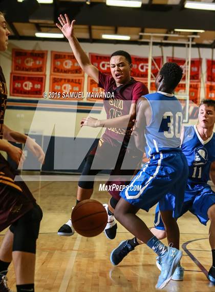 Thumbnail 1 in  El Camino Real vs Simi Valley (West Valley Thanksgiving Tip-Off Classic) photogallery.
