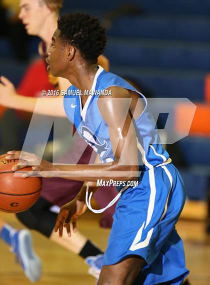 Thumbnail 1 in  El Camino Real vs Simi Valley (West Valley Thanksgiving Tip-Off Classic) photogallery.
