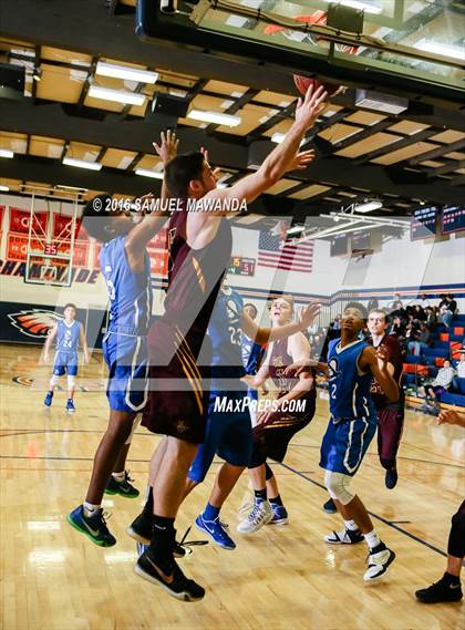 Thumbnail 1 in  El Camino Real vs Simi Valley (West Valley Thanksgiving Tip-Off Classic) photogallery.