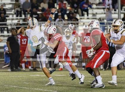 Thumbnail 1 in T.C. Roberson @ Olympic (NCHSAA 4A West Playoffs Round 1) photogallery.