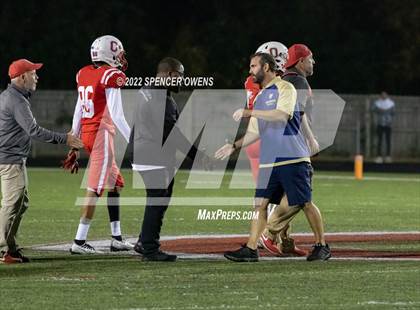 Thumbnail 2 in T.C. Roberson @ Olympic (NCHSAA 4A West Playoffs Round 1) photogallery.