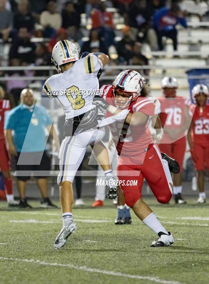 Thumbnail 3 in T.C. Roberson @ Olympic (NCHSAA 4A West Playoffs Round 1) photogallery.
