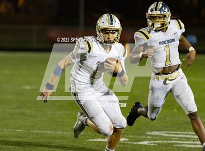 Thumbnail 3 in T.C. Roberson @ Olympic (NCHSAA 4A West Playoffs Round 1) photogallery.