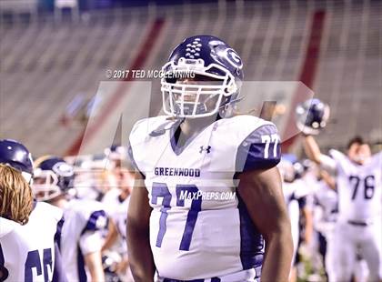Thumbnail 1 in Greenwood vs. Pine Bluff (AAA 6A State Final) photogallery.