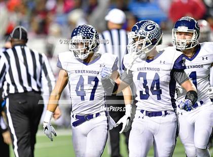 Thumbnail 2 in Greenwood vs. Pine Bluff (AAA 6A State Final) photogallery.