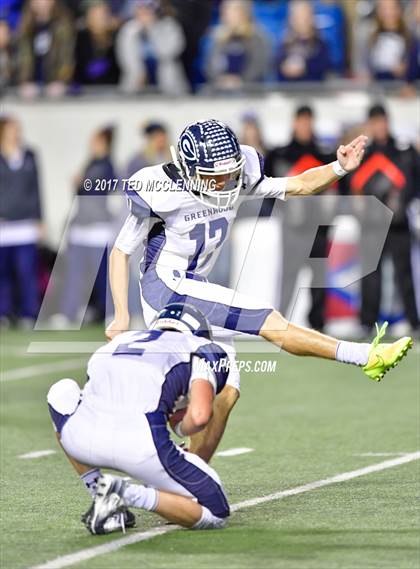 Thumbnail 2 in Greenwood vs. Pine Bluff (AAA 6A State Final) photogallery.