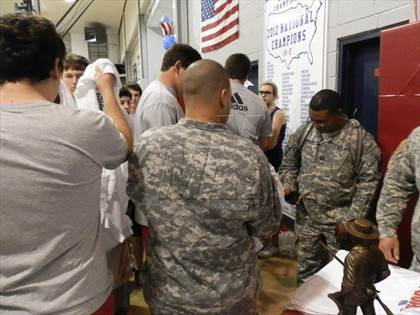 Thumbnail 3 in Curtis TOC Ceremony photogallery.