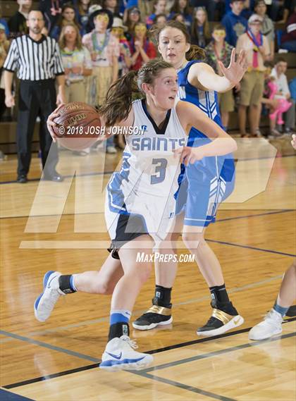 Thumbnail 1 in St. Croix Falls vs. Cameron (WIAA D4 2nd Round Playoff) photogallery.