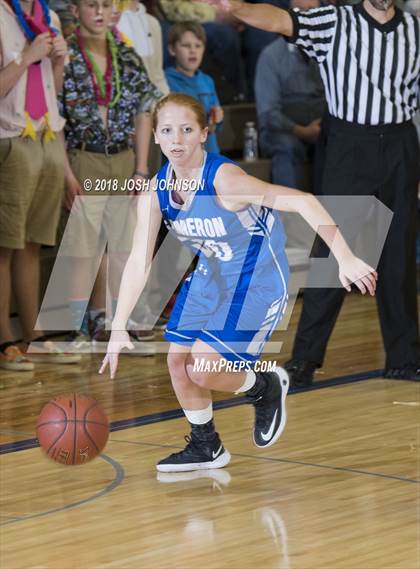 Thumbnail 2 in St. Croix Falls vs. Cameron (WIAA D4 2nd Round Playoff) photogallery.