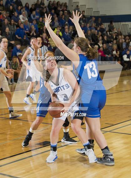 Thumbnail 1 in St. Croix Falls vs. Cameron (WIAA D4 2nd Round Playoff) photogallery.