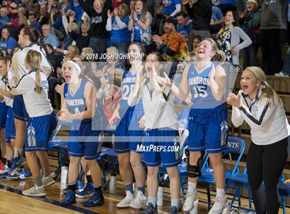 Thumbnail 2 in St. Croix Falls vs. Cameron (WIAA D4 2nd Round Playoff) photogallery.