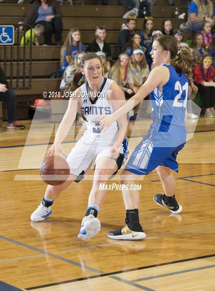 Thumbnail 1 in St. Croix Falls vs. Cameron (WIAA D4 2nd Round Playoff) photogallery.