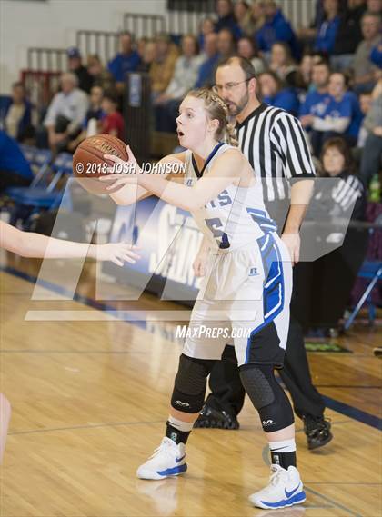 Thumbnail 2 in St. Croix Falls vs. Cameron (WIAA D4 2nd Round Playoff) photogallery.