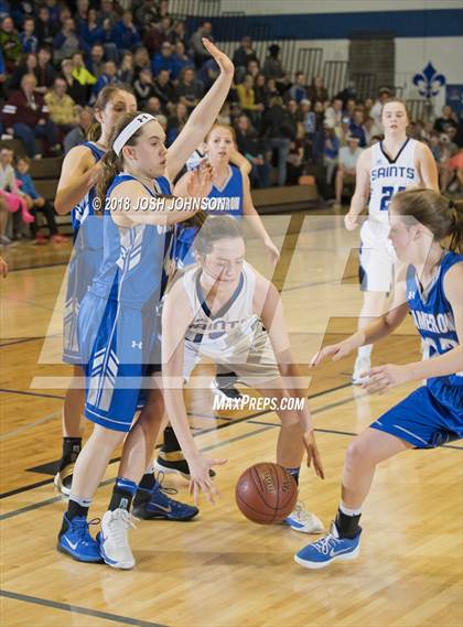 Thumbnail 3 in St. Croix Falls vs. Cameron (WIAA D4 2nd Round Playoff) photogallery.