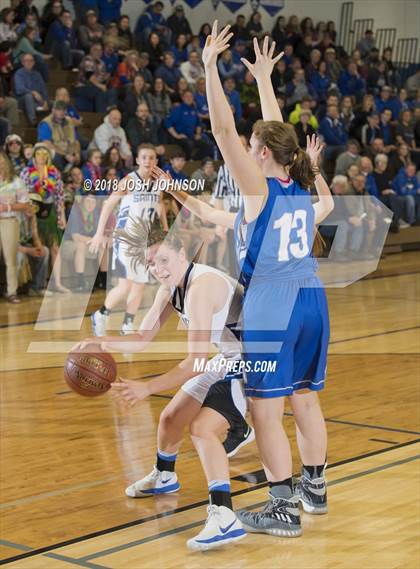 Thumbnail 3 in St. Croix Falls vs. Cameron (WIAA D4 2nd Round Playoff) photogallery.