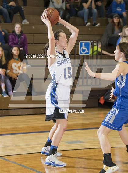 Thumbnail 2 in St. Croix Falls vs. Cameron (WIAA D4 2nd Round Playoff) photogallery.
