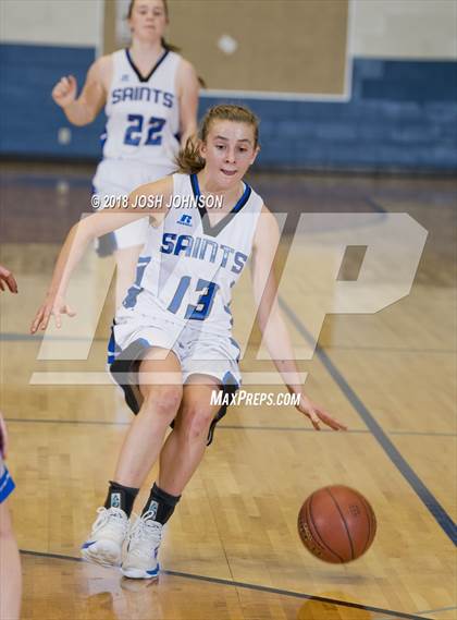 Thumbnail 2 in St. Croix Falls vs. Cameron (WIAA D4 2nd Round Playoff) photogallery.