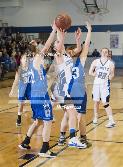 Thumbnail 2 in St. Croix Falls vs. Cameron (WIAA D4 2nd Round Playoff) photogallery.