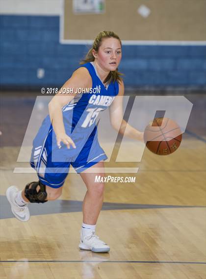Thumbnail 3 in St. Croix Falls vs. Cameron (WIAA D4 2nd Round Playoff) photogallery.