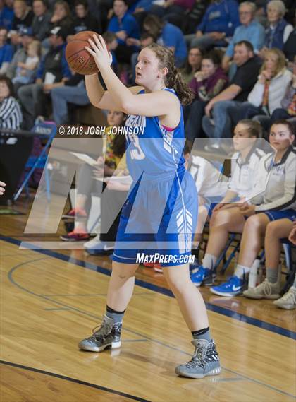 Thumbnail 3 in St. Croix Falls vs. Cameron (WIAA D4 2nd Round Playoff) photogallery.