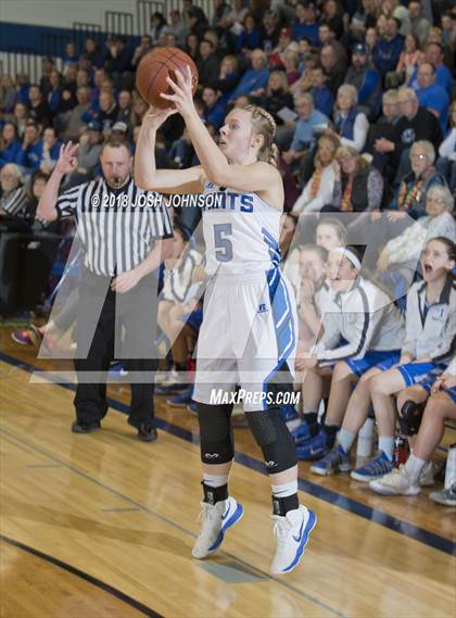 Thumbnail 3 in St. Croix Falls vs. Cameron (WIAA D4 2nd Round Playoff) photogallery.