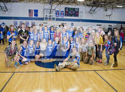 Thumbnail 3 in St. Croix Falls vs. Cameron (WIAA D4 2nd Round Playoff) photogallery.