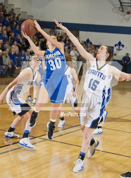 Thumbnail 1 in St. Croix Falls vs. Cameron (WIAA D4 2nd Round Playoff) photogallery.