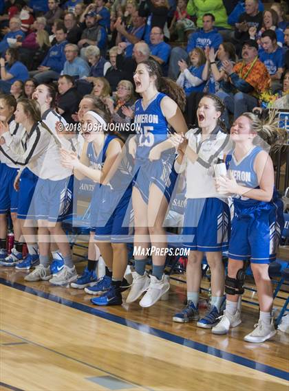 Thumbnail 3 in St. Croix Falls vs. Cameron (WIAA D4 2nd Round Playoff) photogallery.