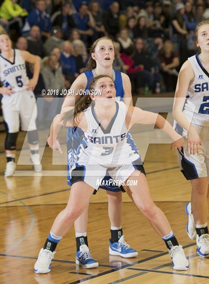 Thumbnail 3 in St. Croix Falls vs. Cameron (WIAA D4 2nd Round Playoff) photogallery.