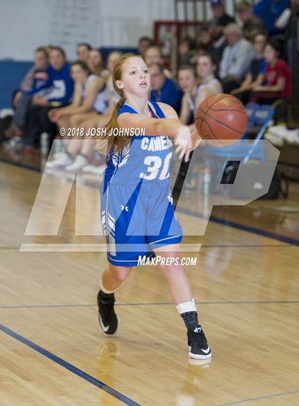 Thumbnail 1 in St. Croix Falls vs. Cameron (WIAA D4 2nd Round Playoff) photogallery.