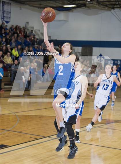 Thumbnail 2 in St. Croix Falls vs. Cameron (WIAA D4 2nd Round Playoff) photogallery.