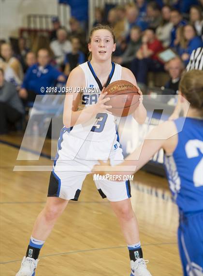 Thumbnail 1 in St. Croix Falls vs. Cameron (WIAA D4 2nd Round Playoff) photogallery.