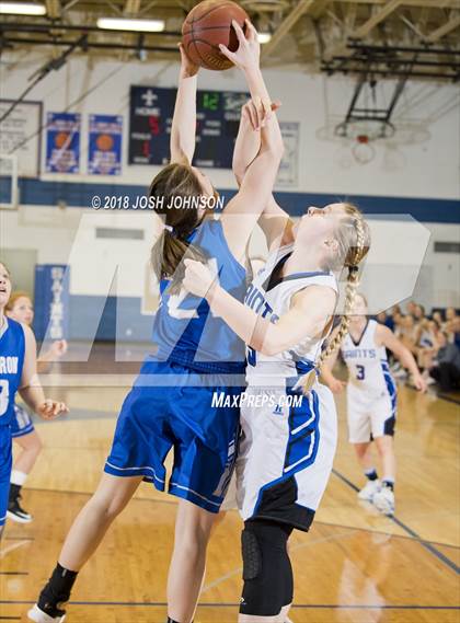 Thumbnail 2 in St. Croix Falls vs. Cameron (WIAA D4 2nd Round Playoff) photogallery.