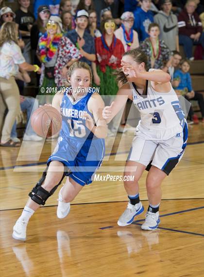 Thumbnail 3 in St. Croix Falls vs. Cameron (WIAA D4 2nd Round Playoff) photogallery.