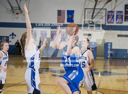 Thumbnail 3 in St. Croix Falls vs. Cameron (WIAA D4 2nd Round Playoff) photogallery.