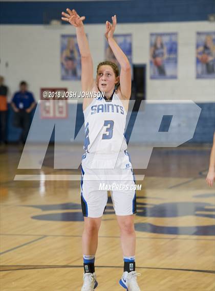 Thumbnail 1 in St. Croix Falls vs. Cameron (WIAA D4 2nd Round Playoff) photogallery.