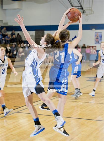 Thumbnail 3 in St. Croix Falls vs. Cameron (WIAA D4 2nd Round Playoff) photogallery.