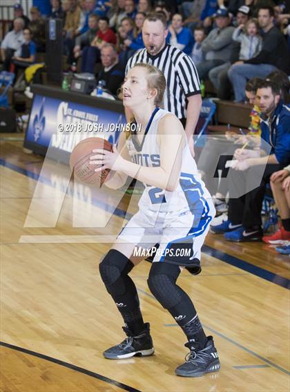 Thumbnail 2 in St. Croix Falls vs. Cameron (WIAA D4 2nd Round Playoff) photogallery.