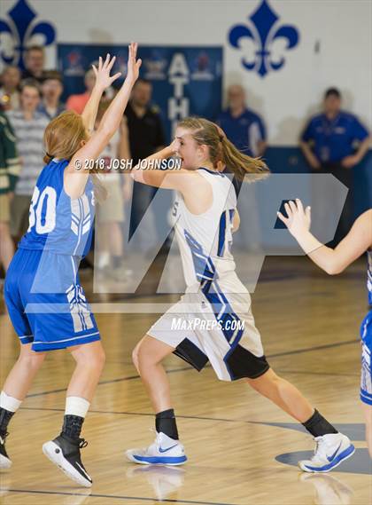 Thumbnail 2 in St. Croix Falls vs. Cameron (WIAA D4 2nd Round Playoff) photogallery.