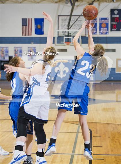Thumbnail 1 in St. Croix Falls vs. Cameron (WIAA D4 2nd Round Playoff) photogallery.