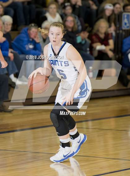 Thumbnail 2 in St. Croix Falls vs. Cameron (WIAA D4 2nd Round Playoff) photogallery.