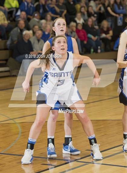 Thumbnail 2 in St. Croix Falls vs. Cameron (WIAA D4 2nd Round Playoff) photogallery.