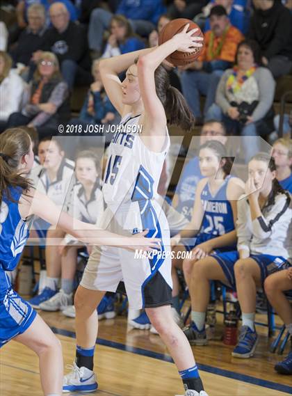 Thumbnail 1 in St. Croix Falls vs. Cameron (WIAA D4 2nd Round Playoff) photogallery.