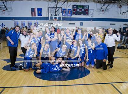 Thumbnail 2 in St. Croix Falls vs. Cameron (WIAA D4 2nd Round Playoff) photogallery.