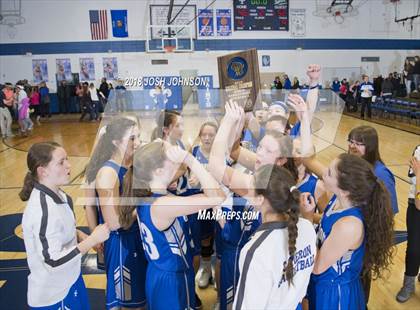 Thumbnail 1 in St. Croix Falls vs. Cameron (WIAA D4 2nd Round Playoff) photogallery.