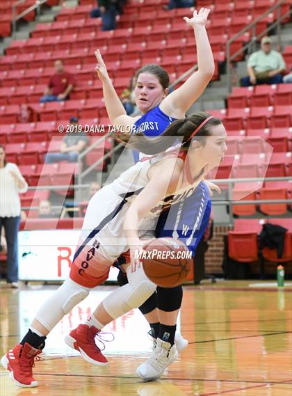 Thumbnail 2 in Windthorst vs. Hico (UIL 2A Bi-District Playoff) photogallery.